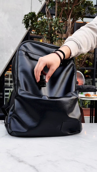 Carbon Fiber Traveller's Laptop Backpack (NO RESTOCKING - Buy before Sells Out)