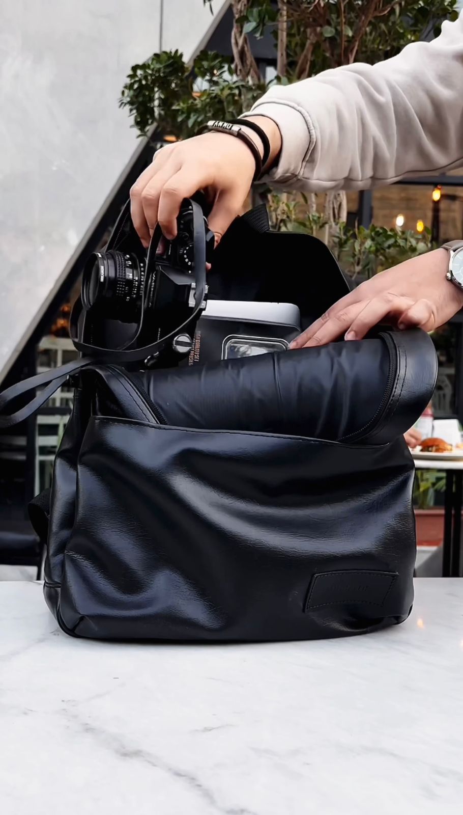 Carbon Fiber Traveller's Laptop Backpack (NO RESTOCKING - Buy before Sells Out)