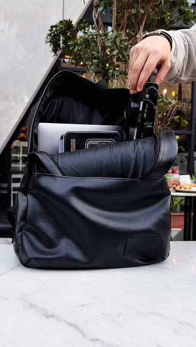 Carbon Fiber Traveller's Laptop Backpack (NO RESTOCKING - Buy before Sells Out)