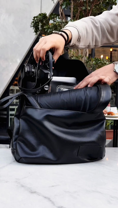 Carbon Fiber Traveller's Laptop Backpack (NO RESTOCKING - Buy before Sells Out)