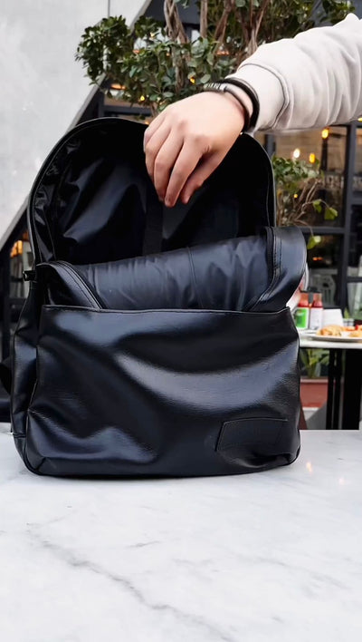 Carbon Fiber Traveller's Laptop Backpack (NO RESTOCKING - Buy before Sells Out)