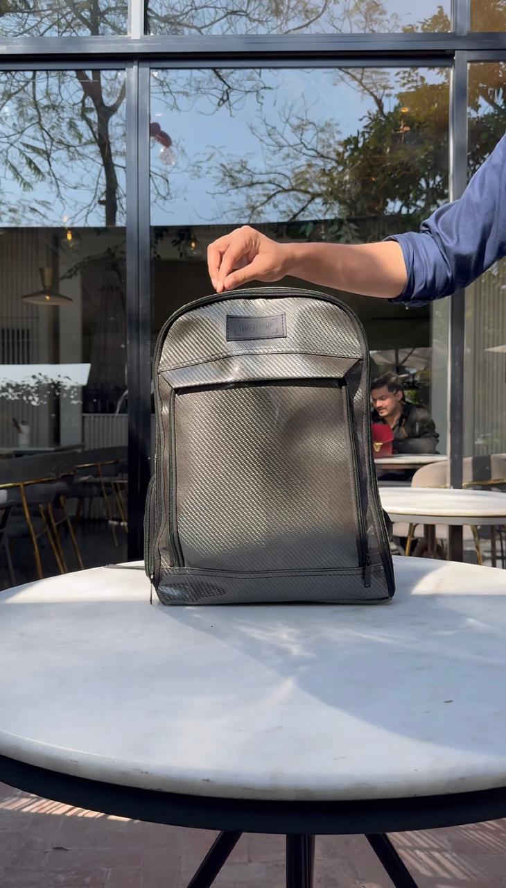 Carbon Fiber Traveller's Laptop Backpack (NO RESTOCKING - Buy before Sells Out)