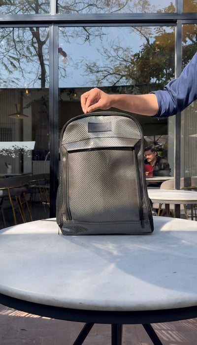 Carbon Fiber Traveller's Laptop Backpack (NO RESTOCKING - Buy before Sells Out)