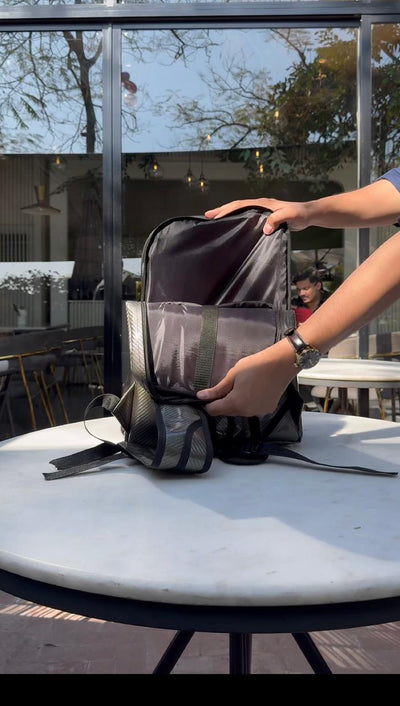 Carbon Fiber Traveller's Laptop Backpack (NO RESTOCKING - Buy before Sells Out)