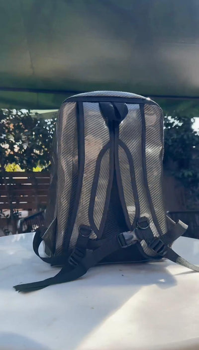 Carbon Fiber Traveller's Laptop Backpack (NO RESTOCKING - Buy before Sells Out)