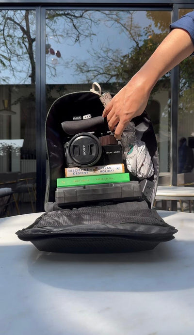 Carbon Fiber Traveller's Laptop Backpack (NO RESTOCKING - Buy before Sells Out)