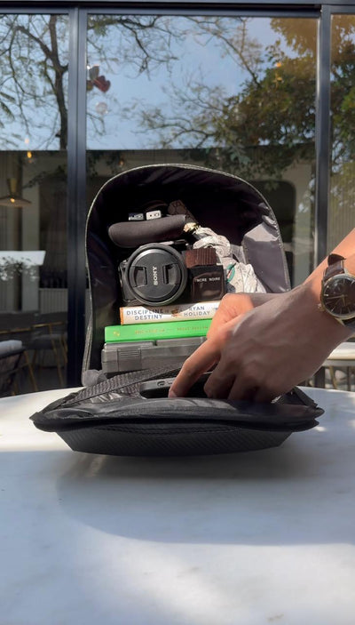 Carbon Fiber Traveller's Laptop Backpack (NO RESTOCKING - Buy before Sells Out)