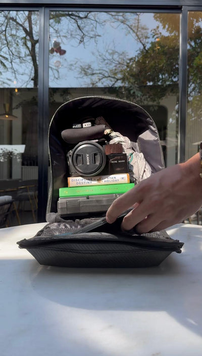 Carbon Fiber Traveller's Laptop Backpack (NO RESTOCKING - Buy before Sells Out)