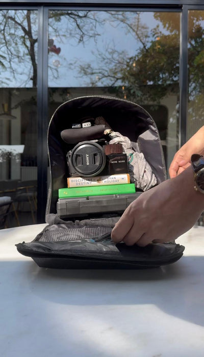 Carbon Fiber Traveller's Laptop Backpack (NO RESTOCKING - Buy before Sells Out)