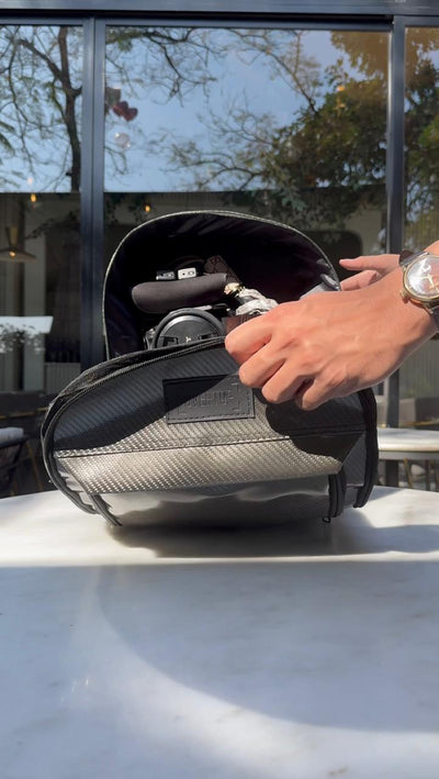 Carbon Fiber Traveller's Laptop Backpack (NO RESTOCKING - Buy before Sells Out)