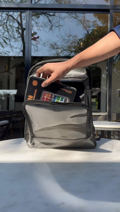 Carbon Fiber Traveller's Laptop Backpack (NO RESTOCKING - Buy before Sells Out)