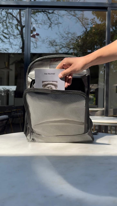 Carbon Fiber Traveller's Laptop Backpack (NO RESTOCKING - Buy before Sells Out)