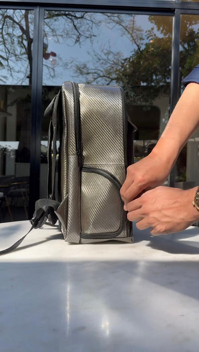 Carbon Fiber Traveller's Laptop Backpack (NO RESTOCKING - Buy before Sells Out)