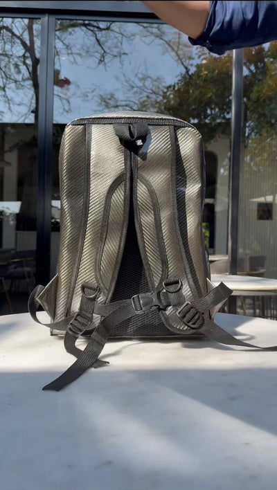 Carbon Fiber Traveller's Laptop Backpack (NO RESTOCKING - Buy before Sells Out)