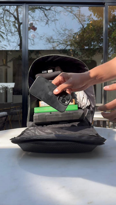Carbon Fiber Traveller's Laptop Backpack (NO RESTOCKING - Buy before Sells Out)