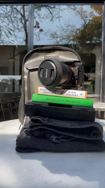 Carbon Fiber Traveller's Laptop Backpack (NO RESTOCKING - Buy before Sells Out)