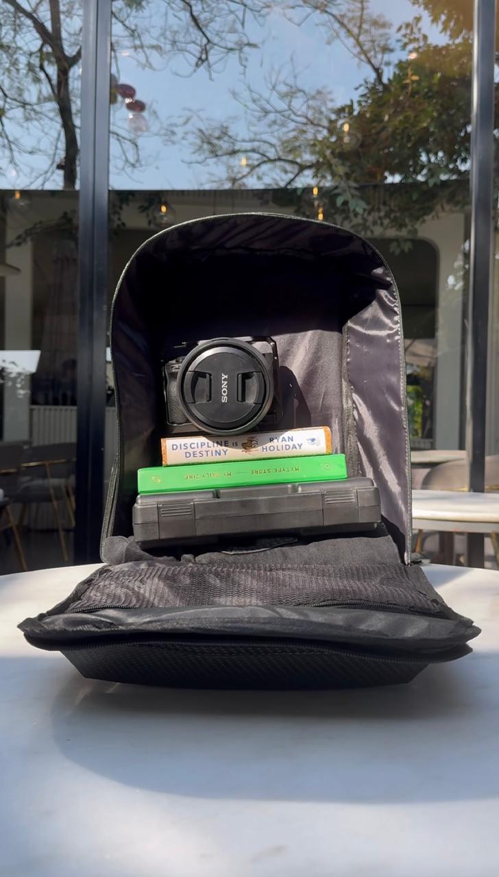 Carbon Fiber Traveller's Laptop Backpack (NO RESTOCKING - Buy before Sells Out)