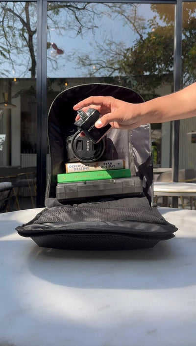 Carbon Fiber Traveller's Laptop Backpack (NO RESTOCKING - Buy before Sells Out)