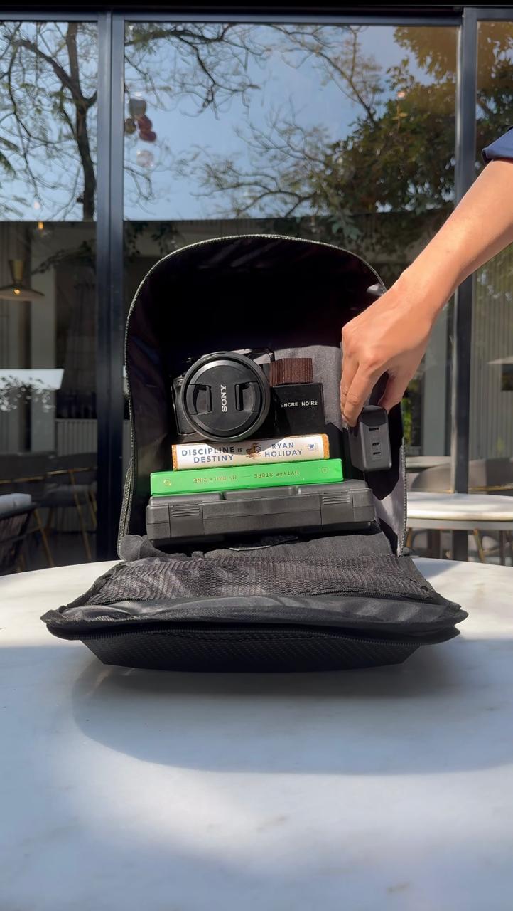 Carbon Fiber Traveller's Laptop Backpack (NO RESTOCKING - Buy before Sells Out)