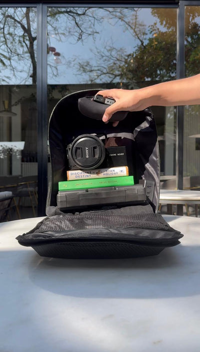 Carbon Fiber Traveller's Laptop Backpack (NO RESTOCKING - Buy before Sells Out)