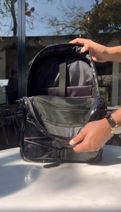 Carbon Fiber Traveller's Laptop Backpack (NO RESTOCKING - Buy before Sells Out)